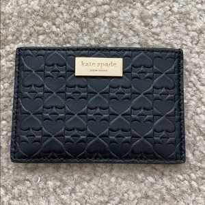 Kate Spade graham card wallet, spade black